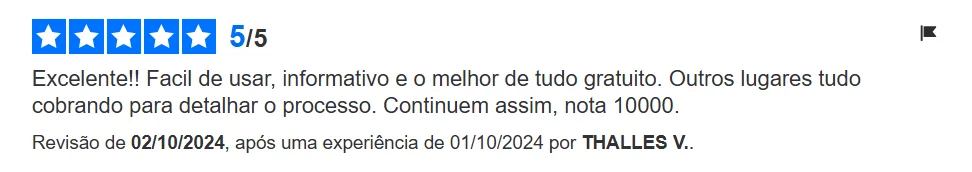 Opinioes verificadas review