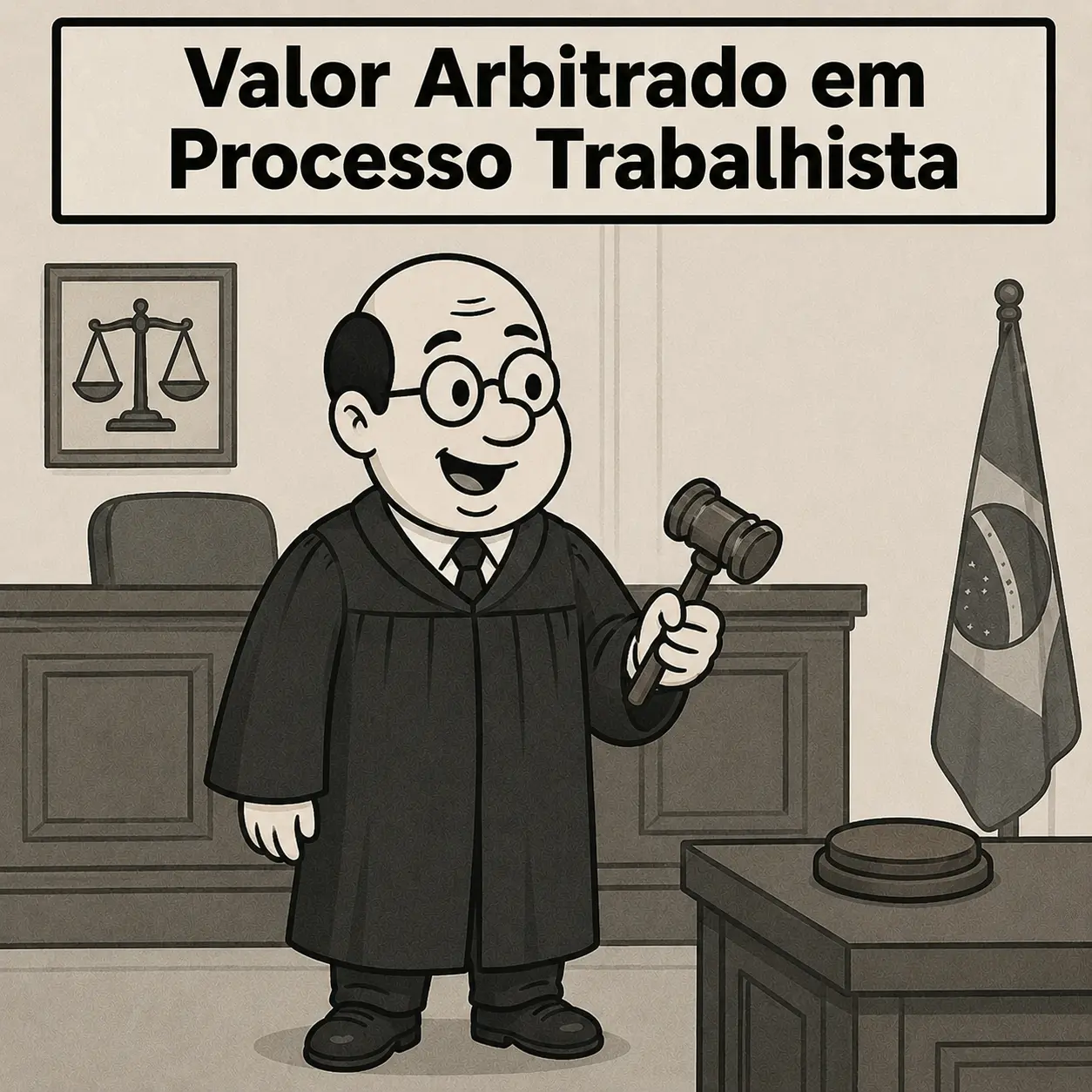 valor arbitrado em processo trabalhista