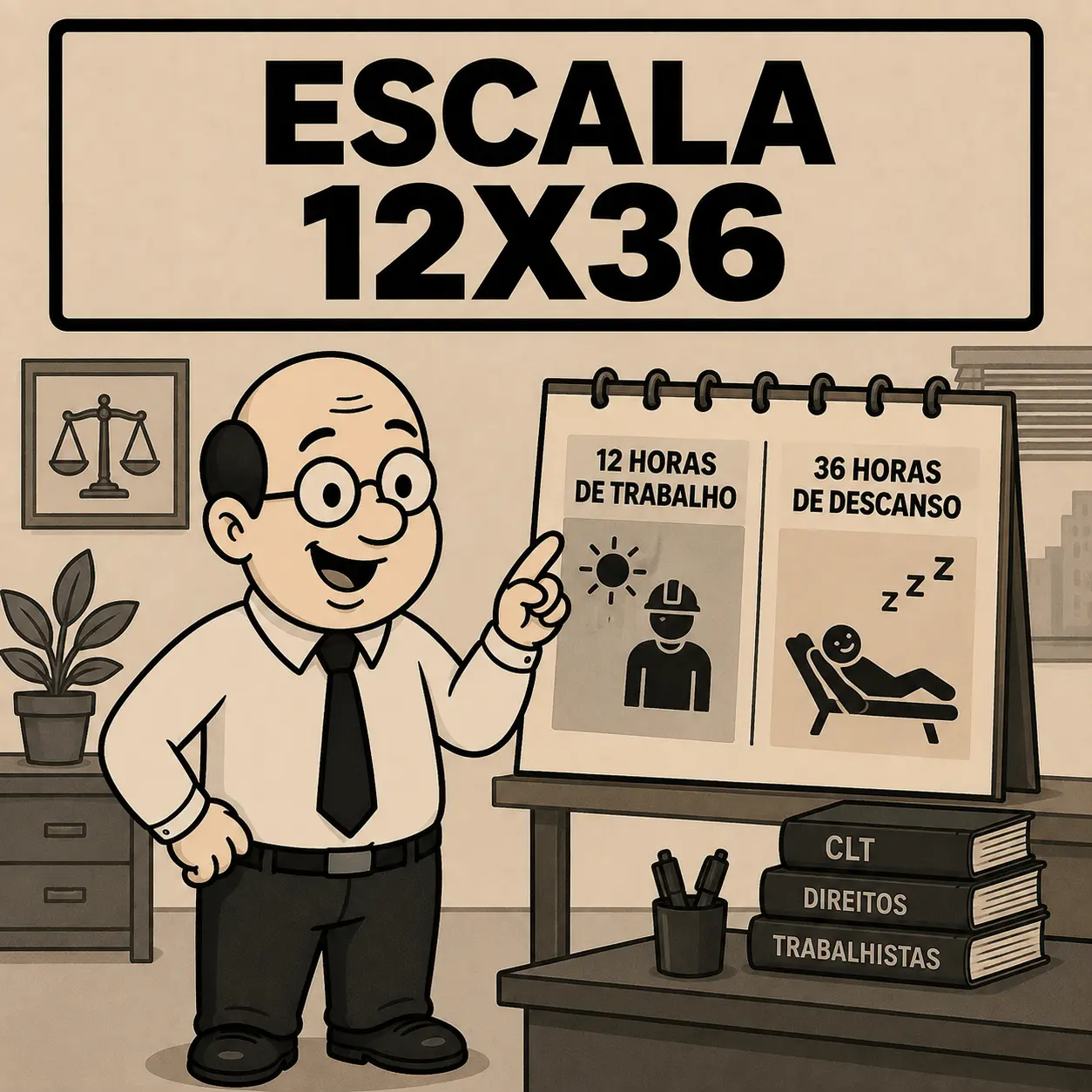 escala 12x36